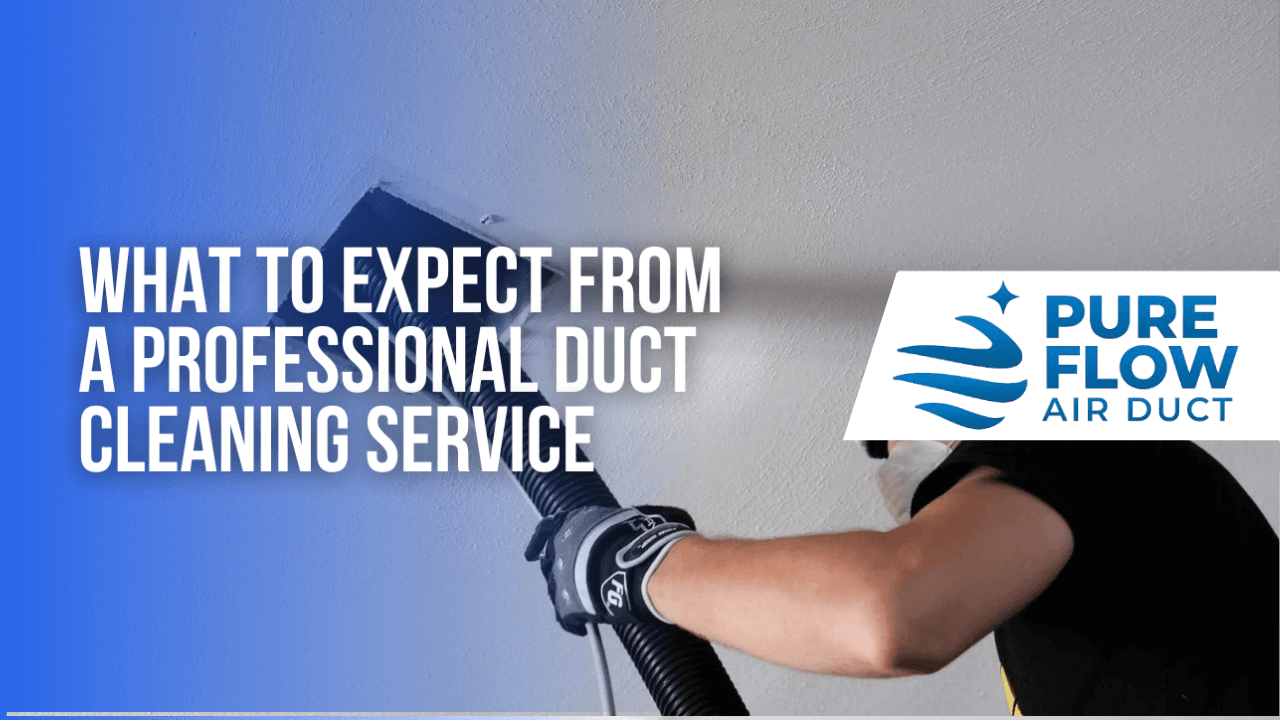 What to Expect from a Professional Duct Cleaning Service